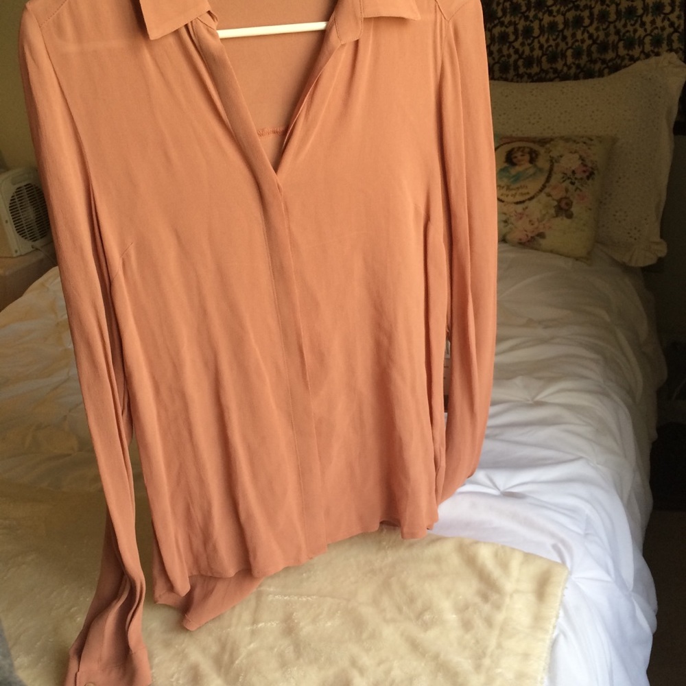 Pink button up Forever 21